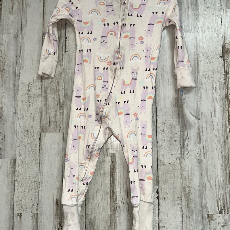 18/24M Llama Print Romper