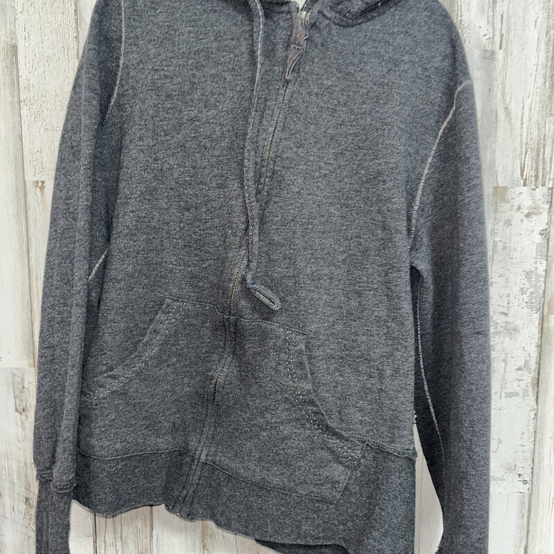 10/12 Grey Zip Jacket