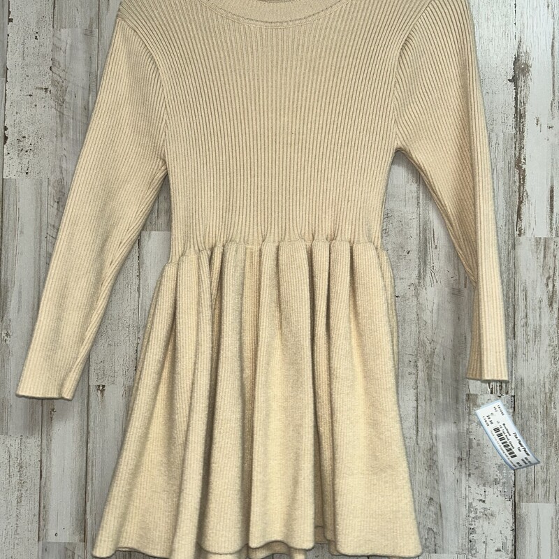 10 Tan Knit Dress, Tan, Size: Girl 10 Up