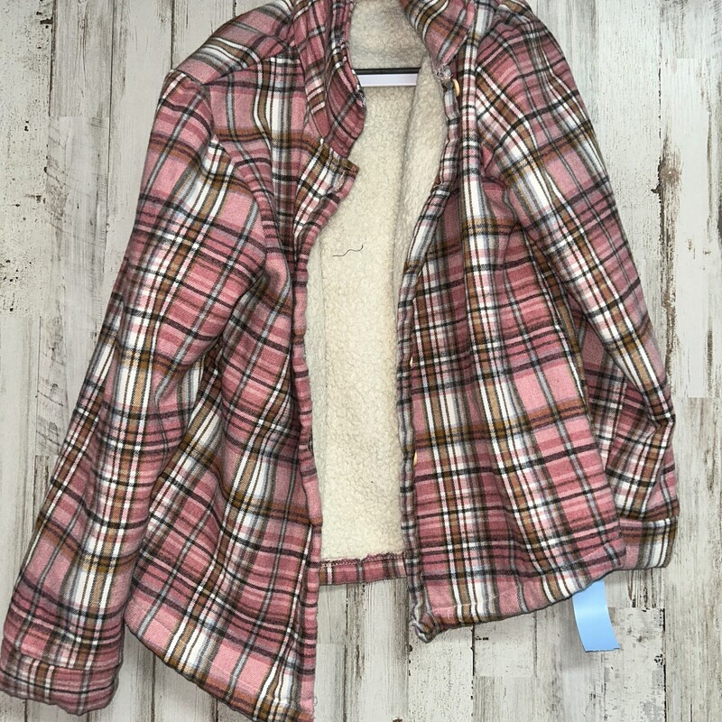 11/12 Pink Plaid Shacket