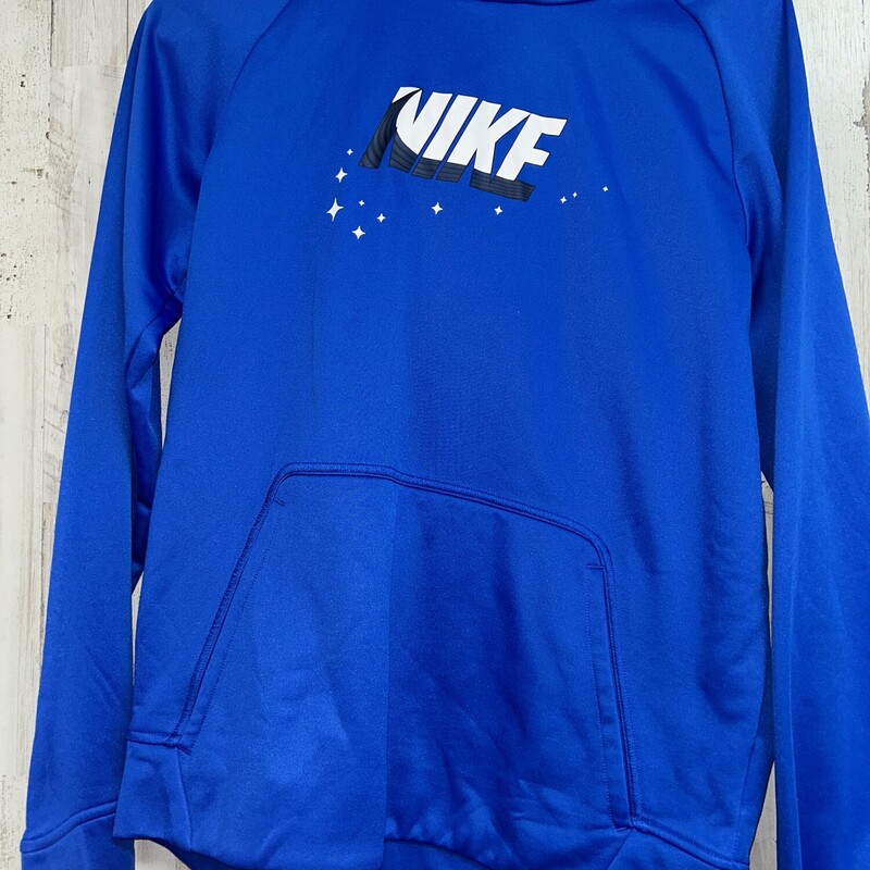 18/20 Blue Logo Hoodie, Blue, Size: Girl 10 Up