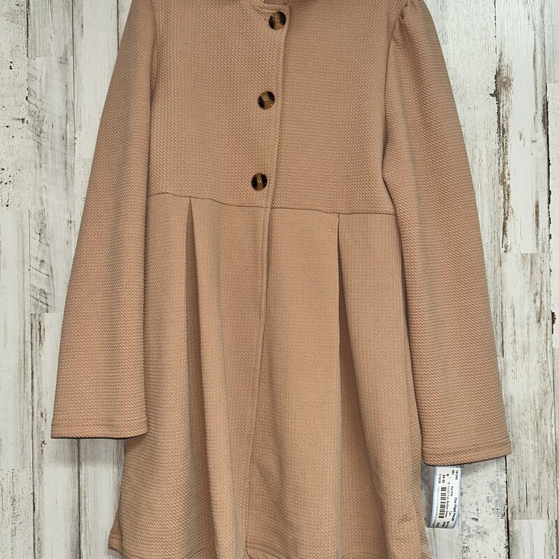 11/12 Tan Button Dress