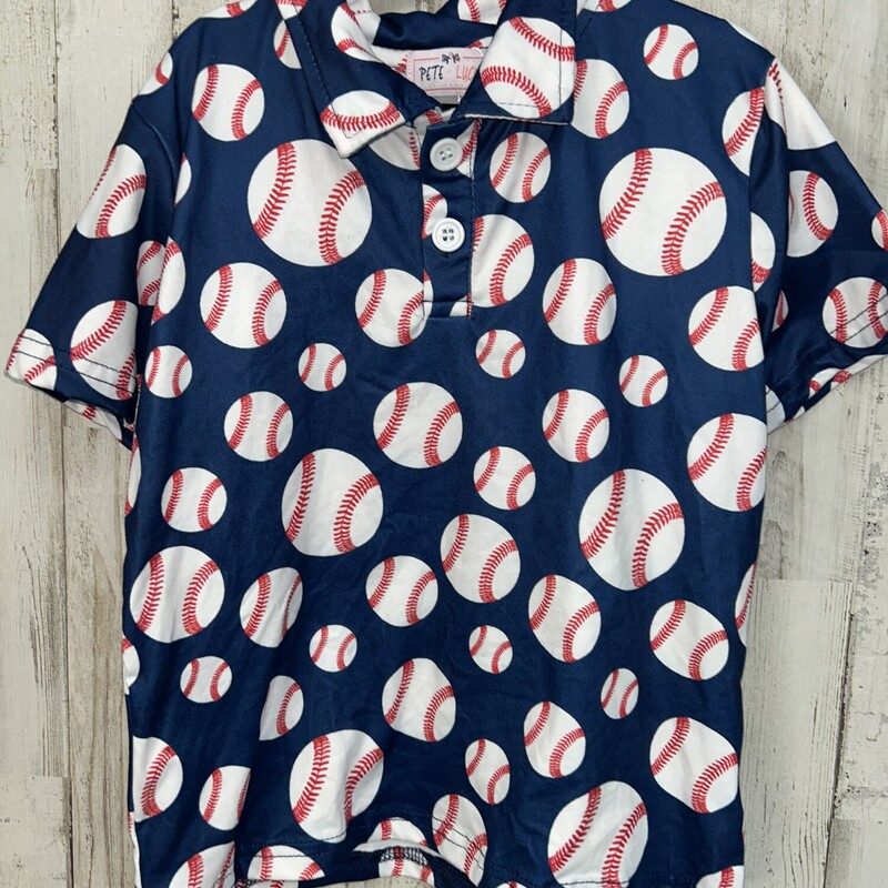 NEW 3T Baseball Polo