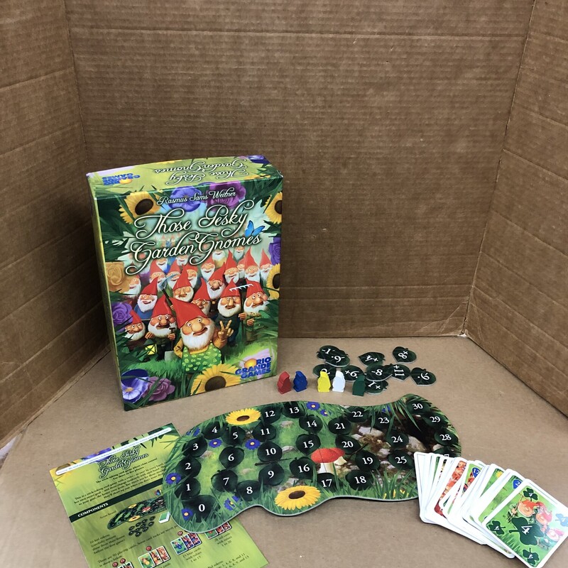 Those Pesky Garden Gnomes, Size: Game, Item: Complete