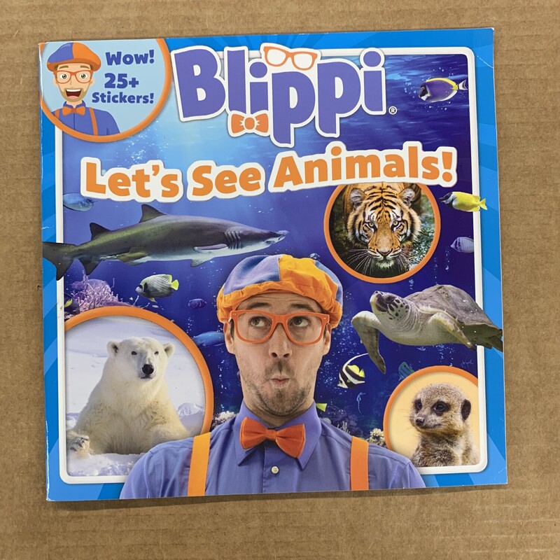 Blippi, Size: Back, Item: Paper