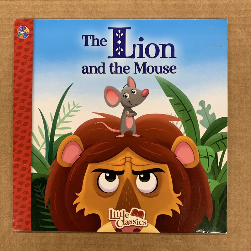 The Lion And The Mouse, Size: Back, Item: Paper