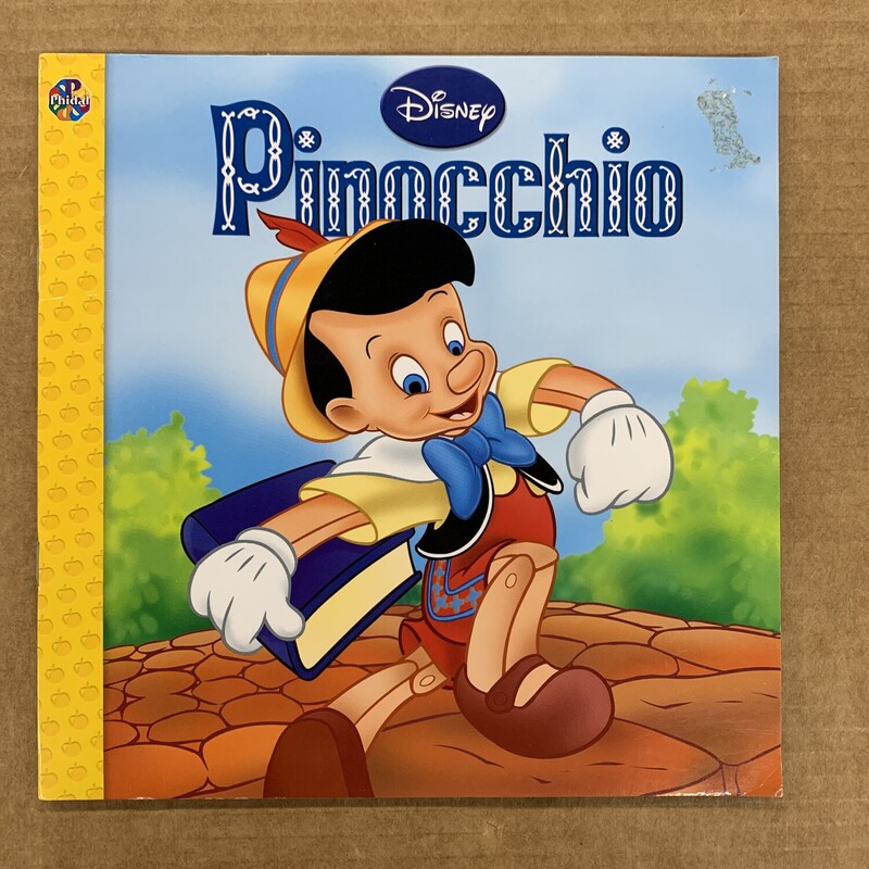 Pinocchio, Size: Back, Item: Paper