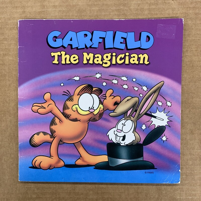 Garfield, Size: Back, Item: Paper