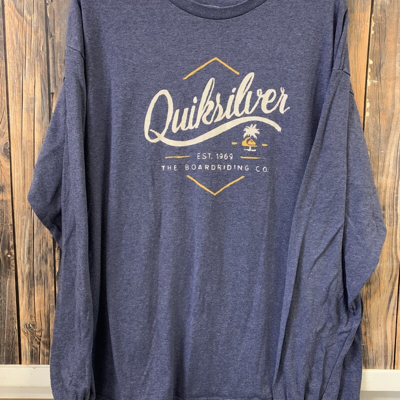 Blue Quiksilver Shirt, Size: XL