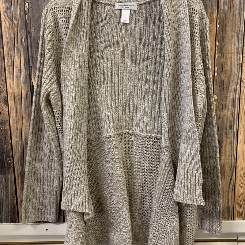 Tan Knit Cardigan