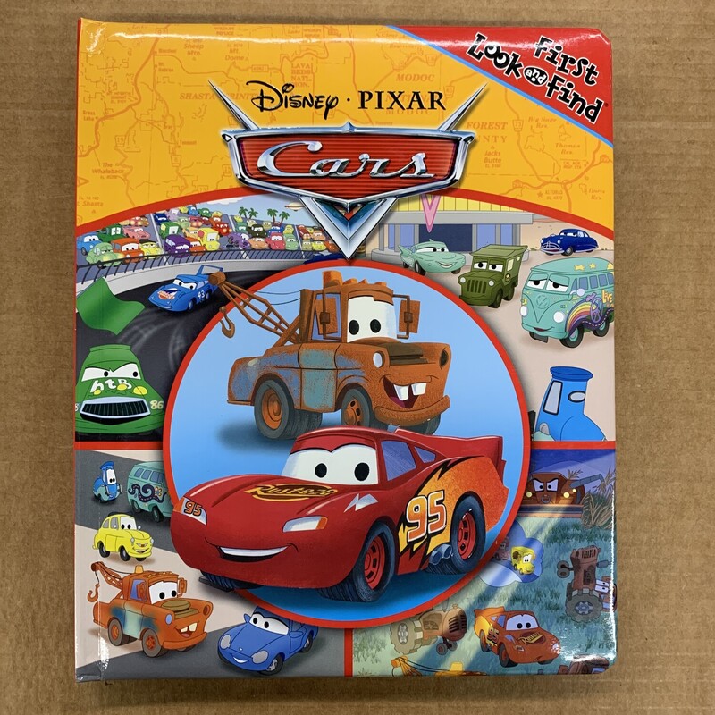 Disney Cars, Size: Board, Item: Book