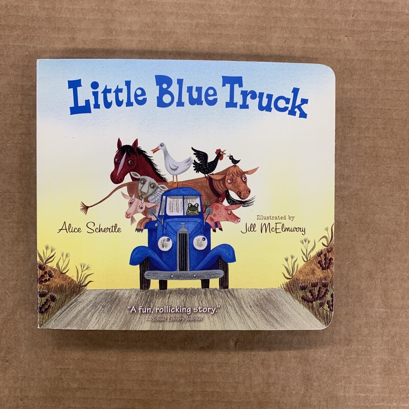 Little Blue Truck, Size: Board, Item: Book