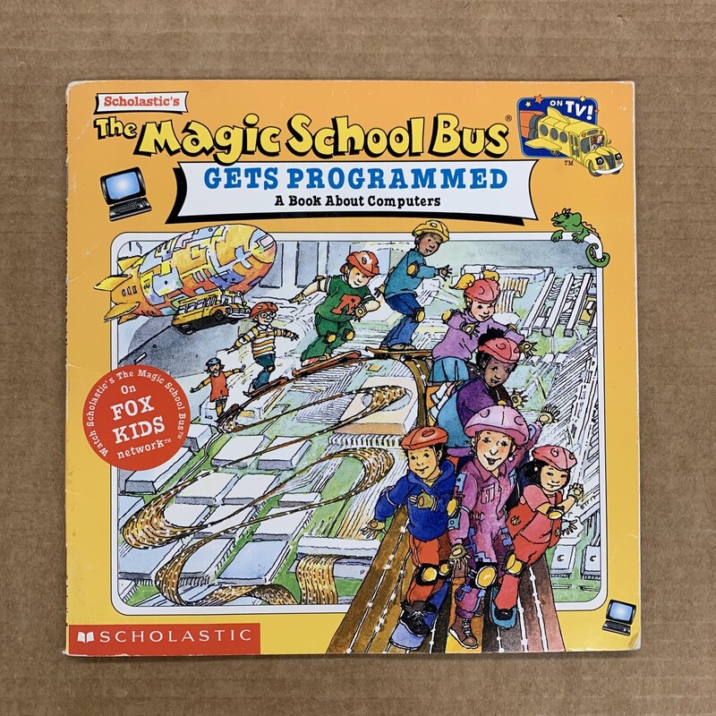 Magic School Bus, Size: Back, Item: Paper