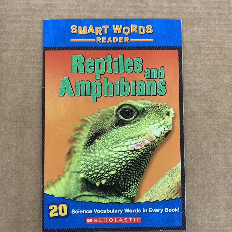 Reptiles And Amphibians, Size: Back, Item: Paper