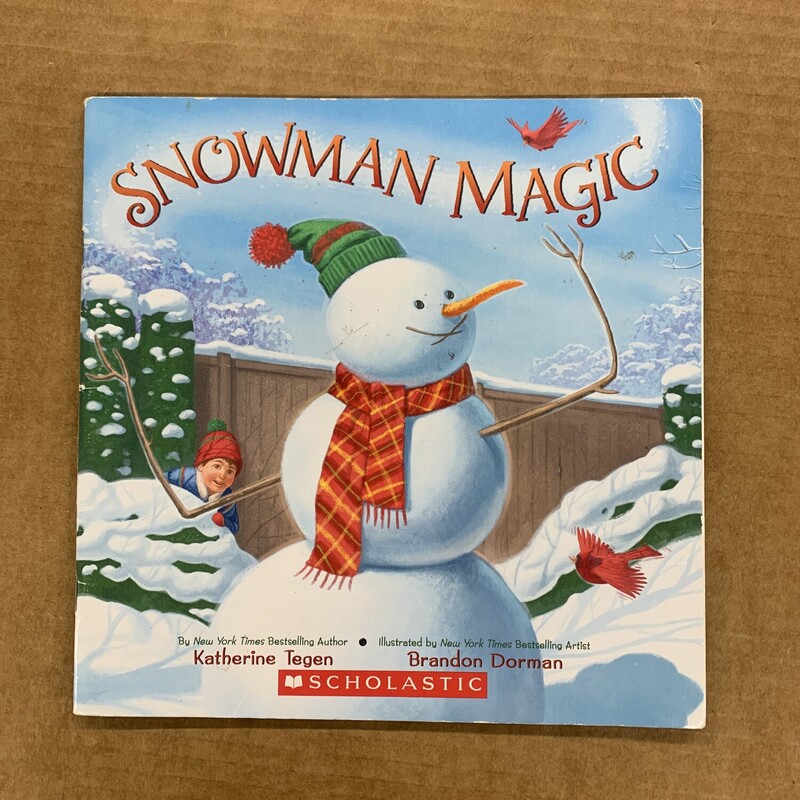 Snowman Magic, Size: Back, Item: Paper