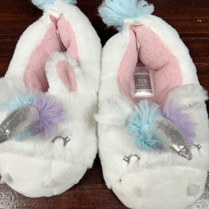 7/8 Unicorn Slippers