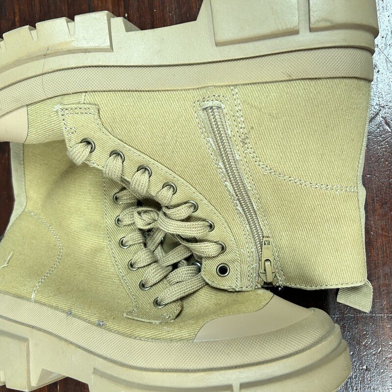 A7 Khaki Boots, Tan, Size: Shoes A7