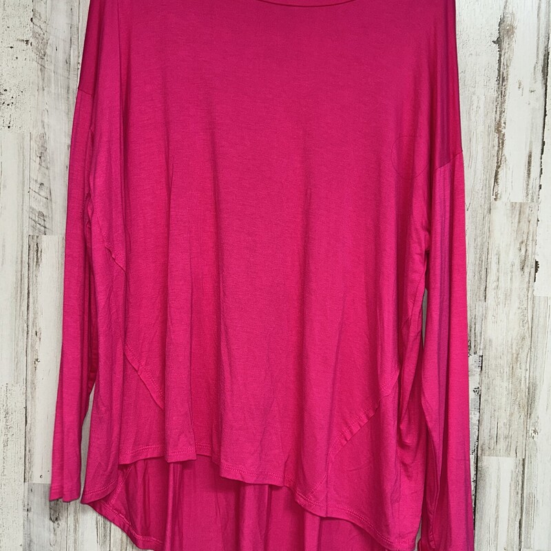 S Hot Pink Longsleeve, Pink, Size: Ladies S