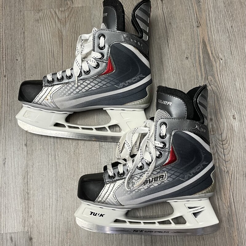 Bauer Vapor X15 Hockey Skates Senior, Grey, Size: 5.5Y