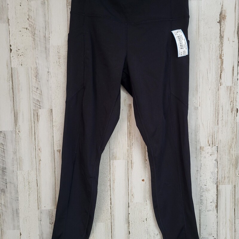 M Black Pocket Leggings