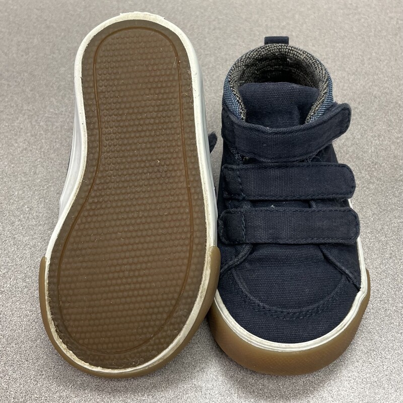 Old Navy Hightop Canvas, Navy, Size: 6T