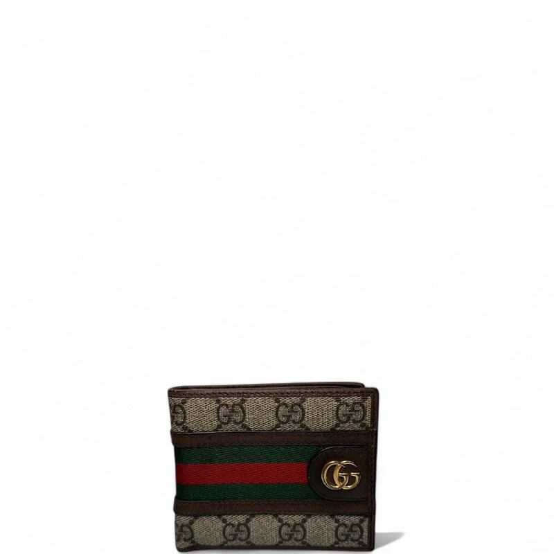 Gucci Supreme Ophidia Monogram Wallet

Style Code: 549606.0410

Dimensions: 4 inL x 3.5 in H

Good Condition. Some minor corner wear.

Comes with original dust bag and box.