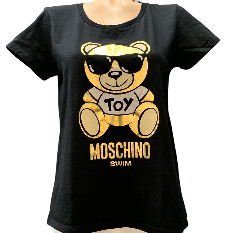 Moschino, Blk/gold, Size: S