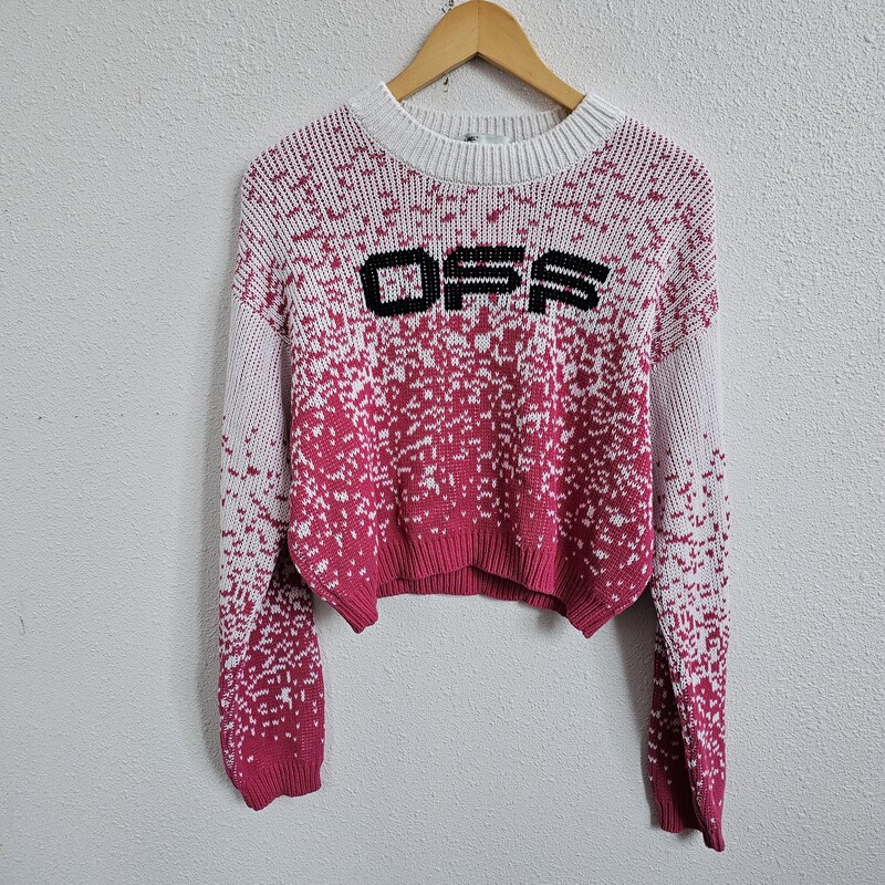 Off White Main Label, Pinkwhte, Size: Small