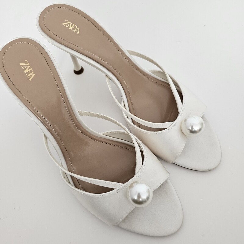 Zara, White, Size: 41/10