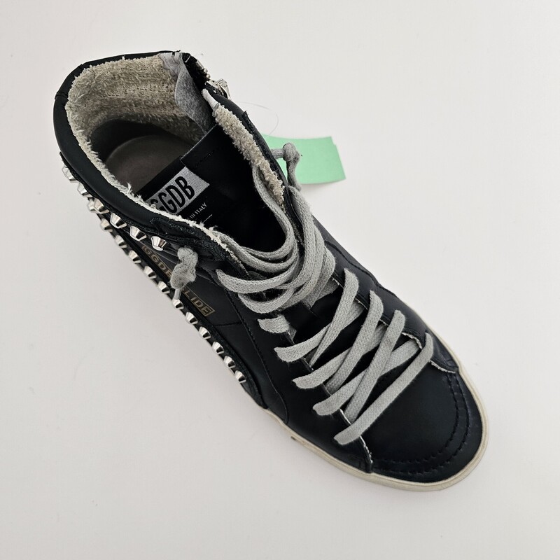 Golden Goose Studded, Black, Size: 38/7