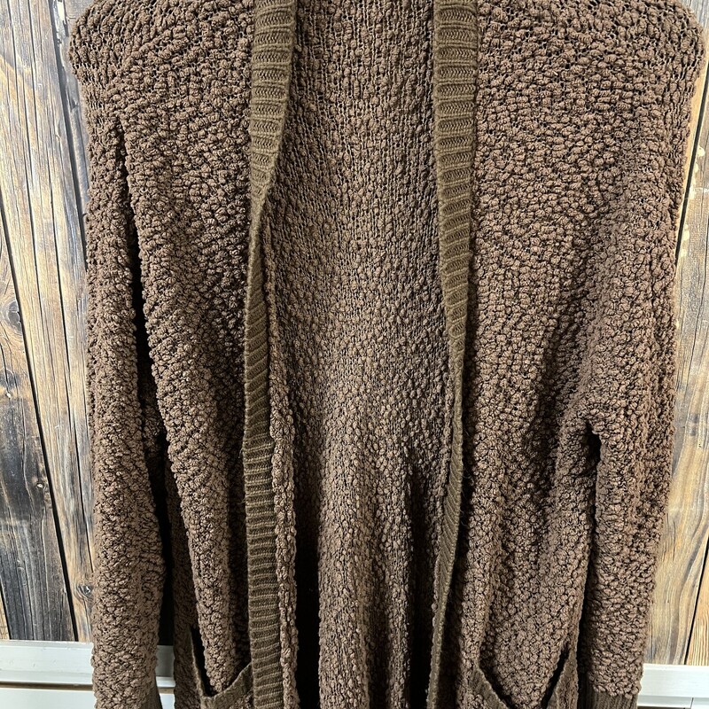 Brown Long Sweater, Size: Xl