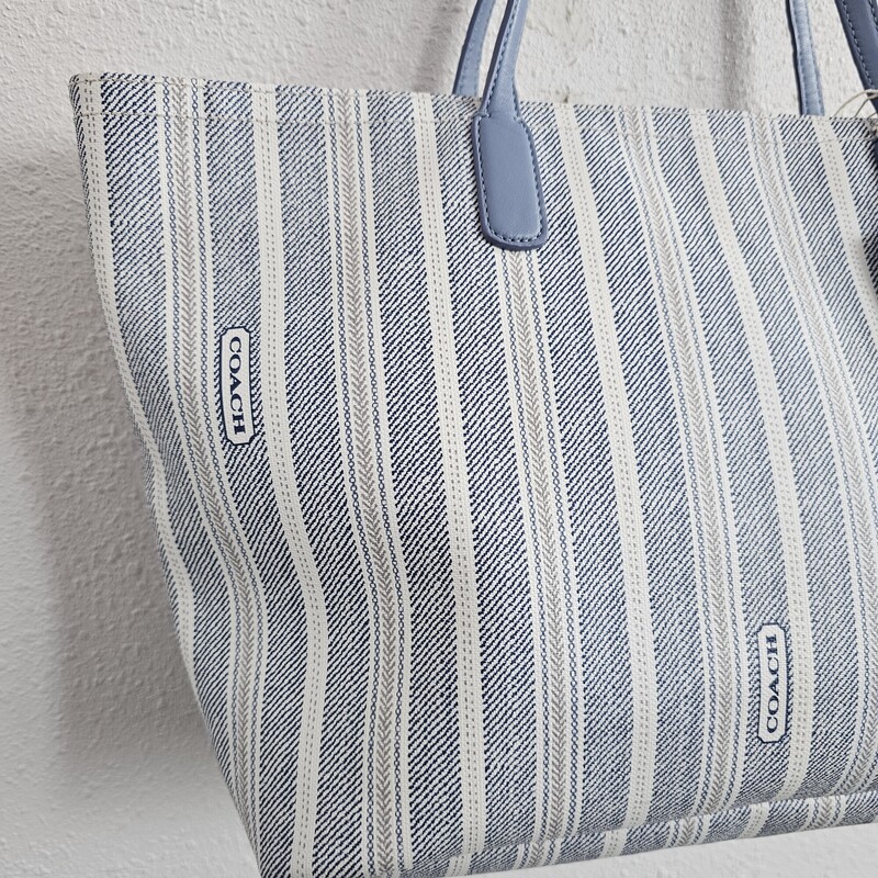 Coach, Bluewht, Size: Tote