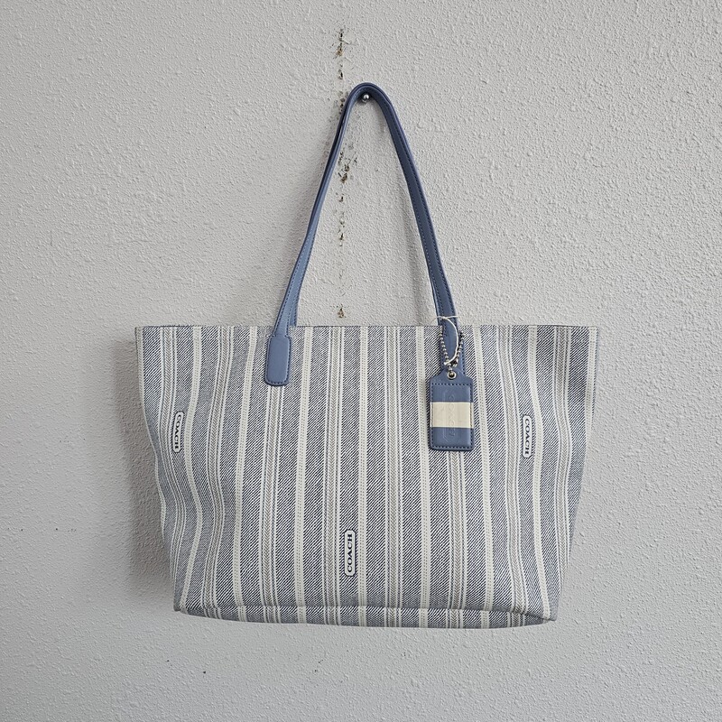 Coach, Bluewht, Size: Tote