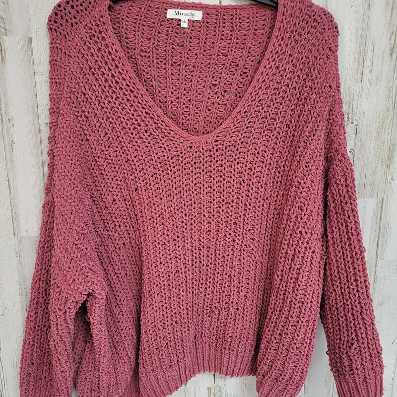 S/M Dark Pink Knit Sweate