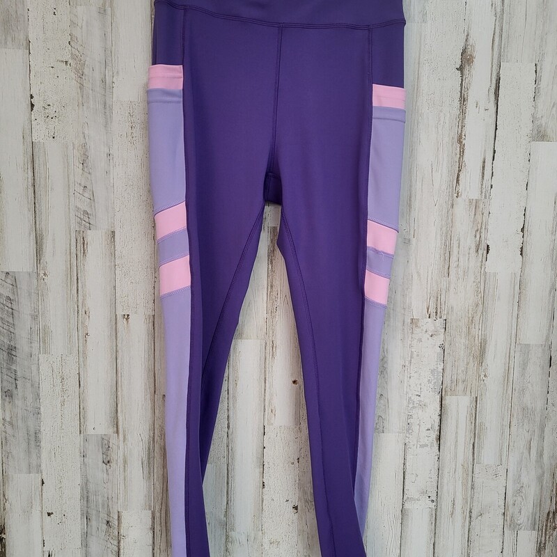 L Purple Pocket Leggings