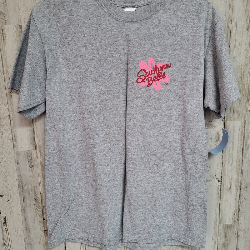 M Grey Never Gossip Tee, Grey, Size: Ladies M