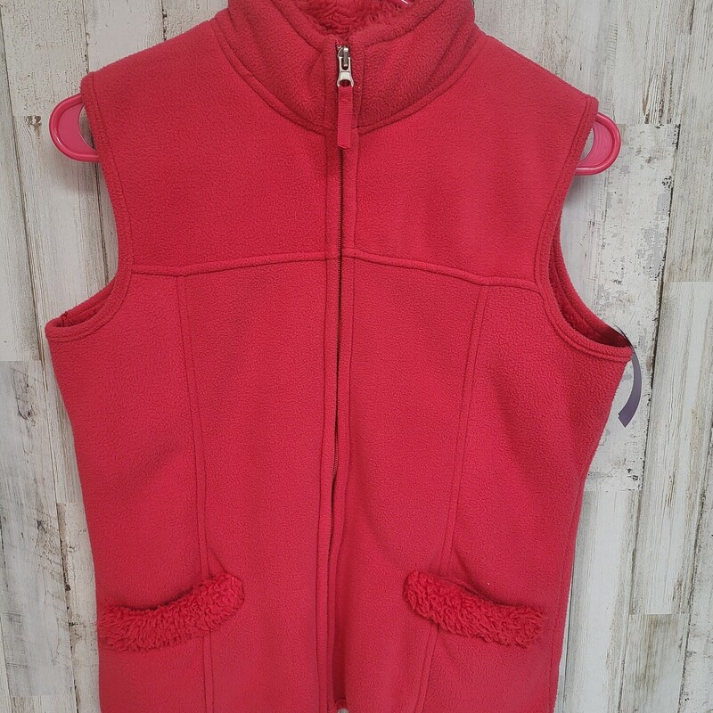 M Red Zip Vest