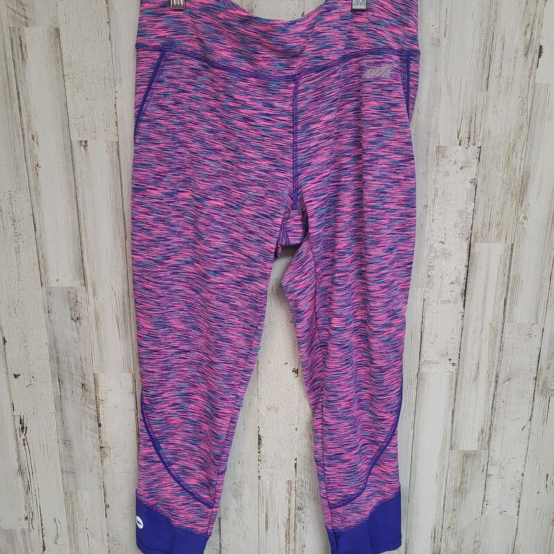 M Pink Heathered Leggings