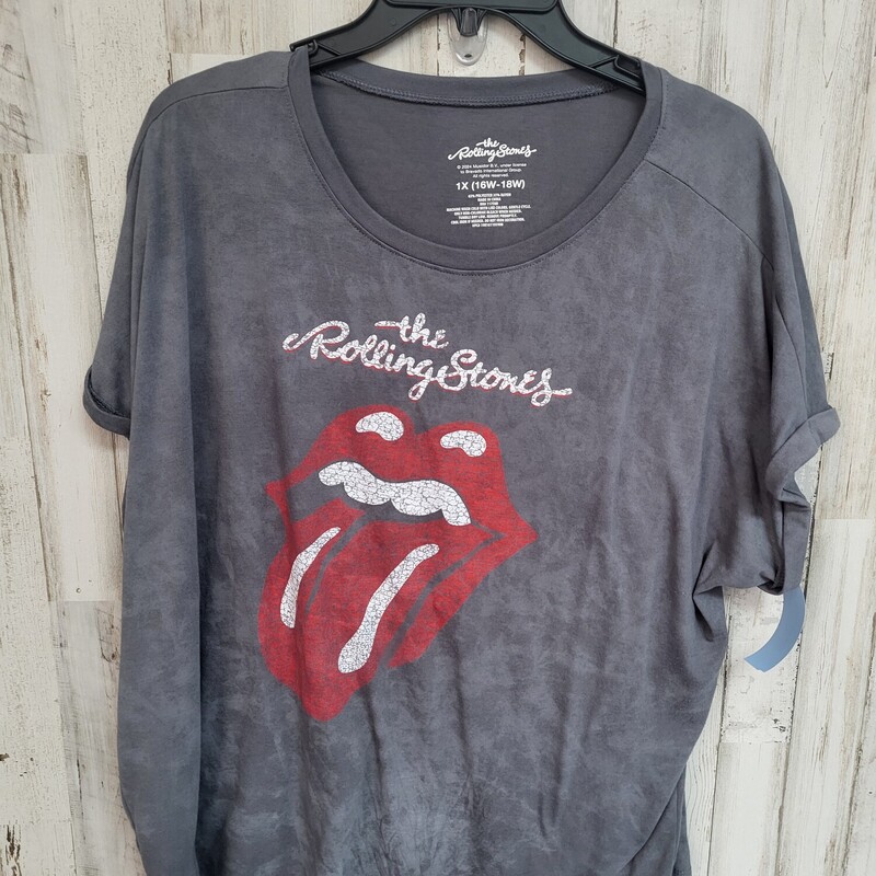 1X Grey Rolling Stones Te