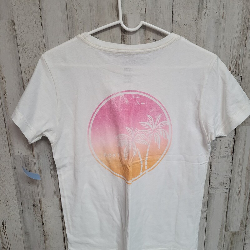 XS White Beach Tee