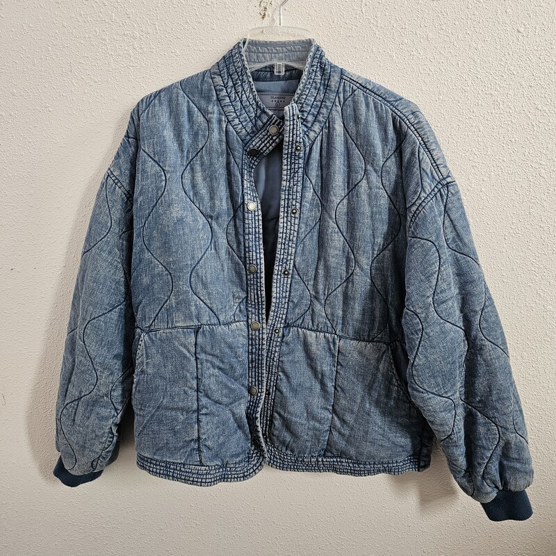 Blank NYC Quilted, Denim, Size: Large