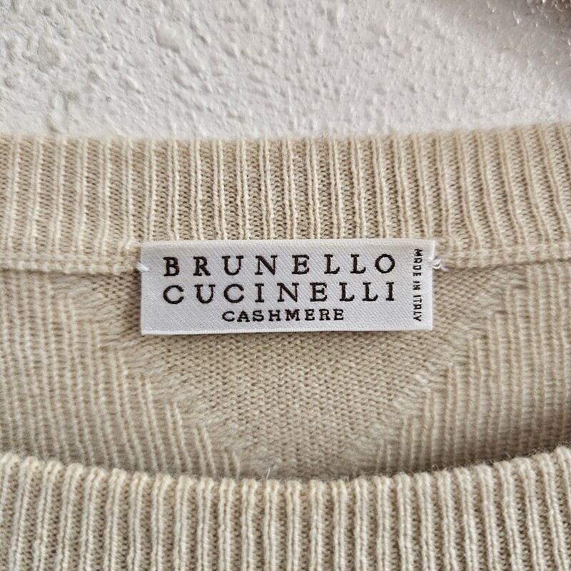 Brunello Cashmere, Tanbrn, Size: Medium