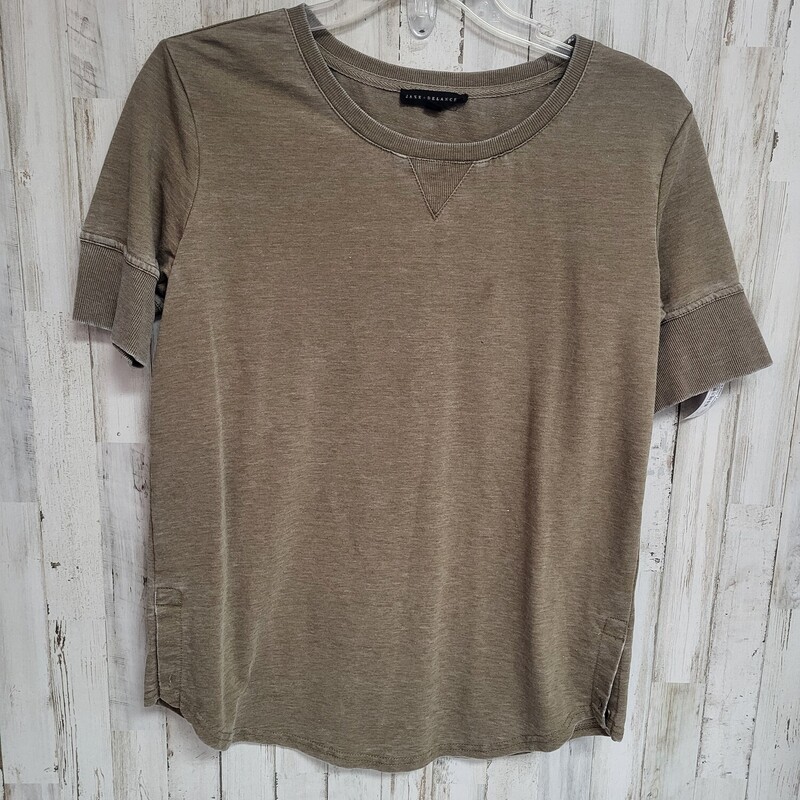 M Olive Wash Top