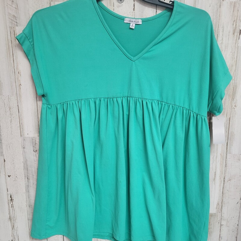 M Green Babydoll Top