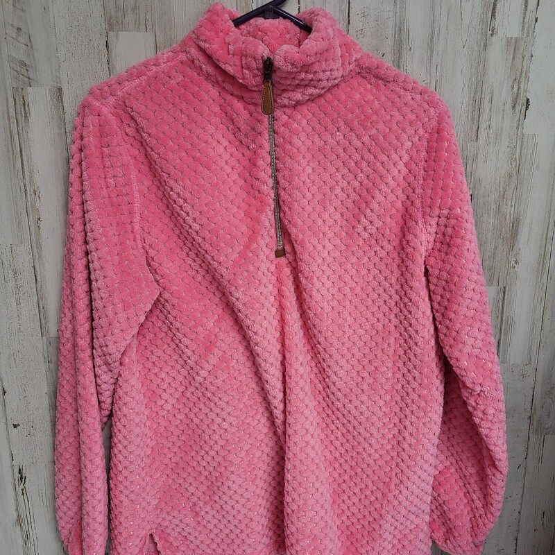 S Pink Fuzzy Pullover