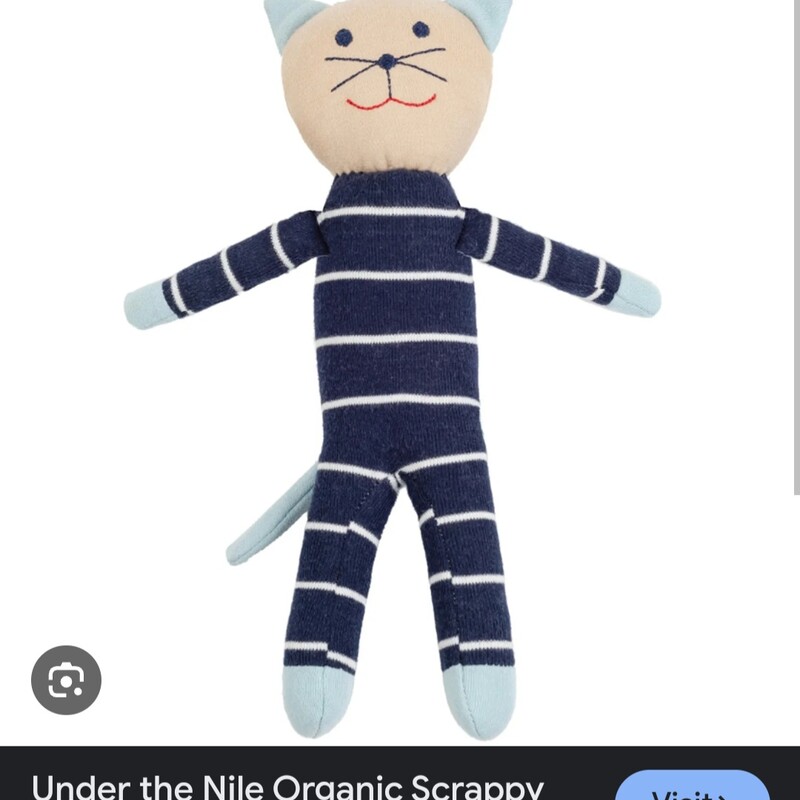 New Under The Nile Cat, Blue, Size: Stripe