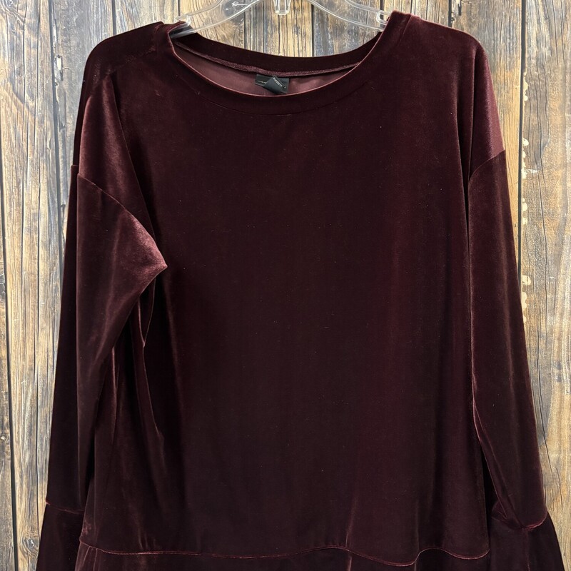 Merlot Velour Shirt