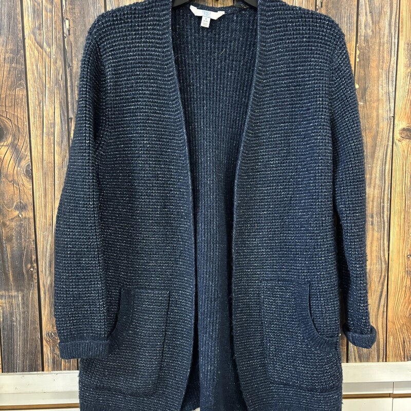 Blue Pocket Cardigan