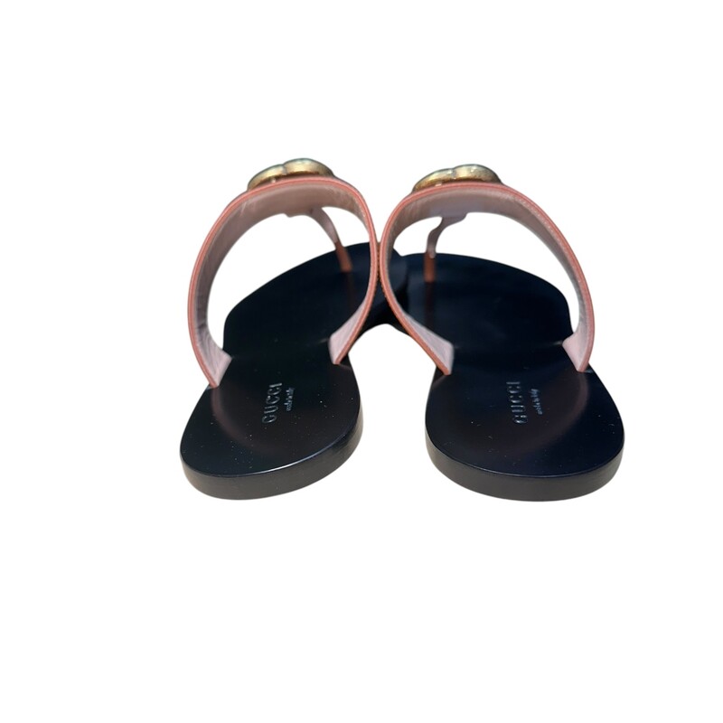 Gucci Marmont Sandals Brown<br />
<br />
Size: 36<br />
<br />
In very good condition. Light wear to the soles and tarniching to the hardware.<br />
<br />
Comes with original dust bag and box.