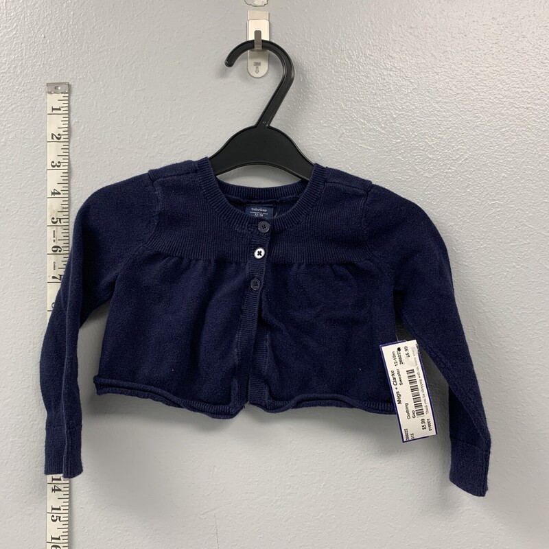 Gap, Size: 12-18m, Item: Sweater